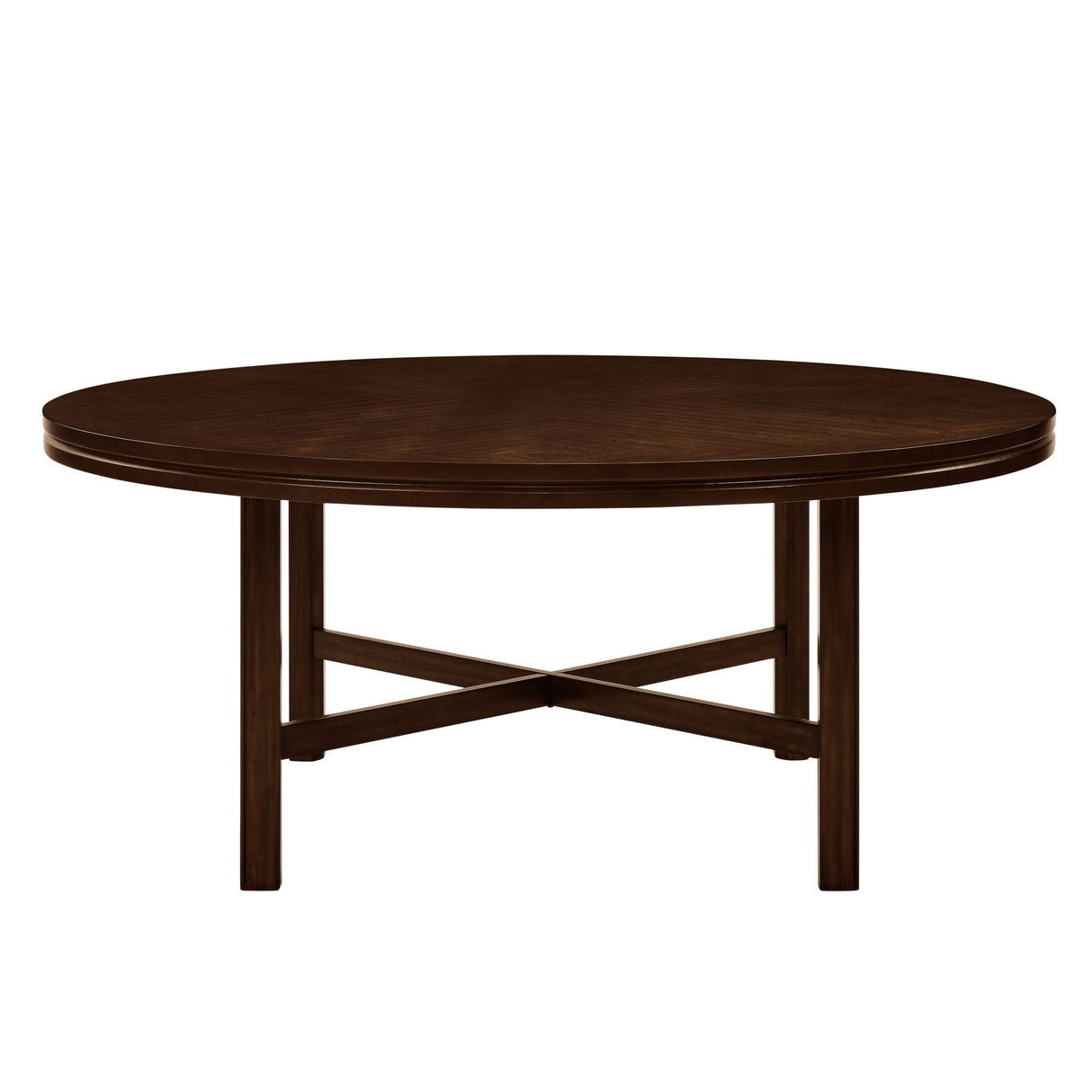 Hartford - Round Dining Table - Dark Brown
