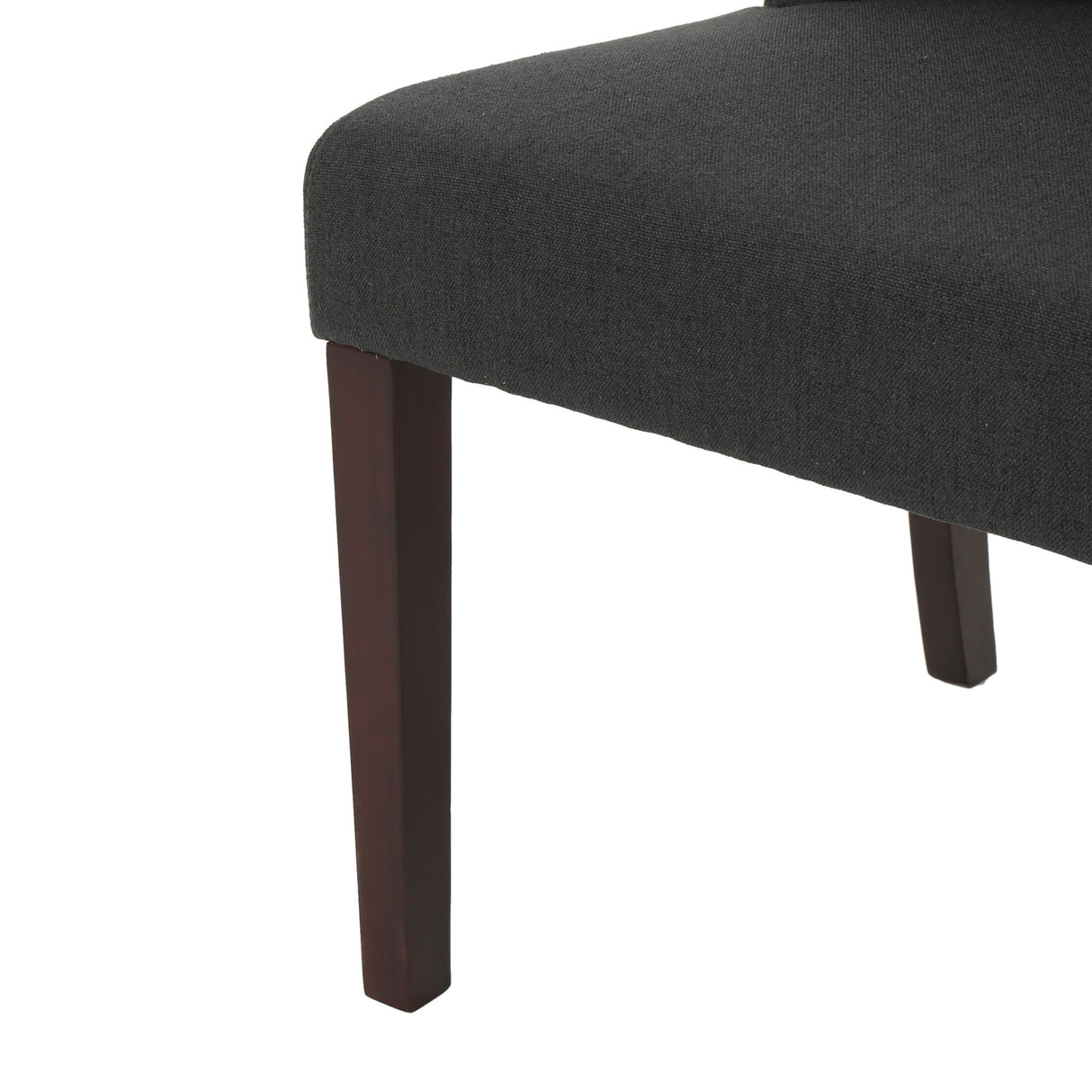 Sophisticated Tufted Dining Chair With High Back Design