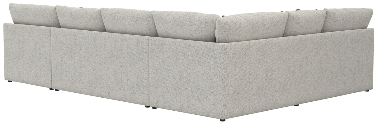 Tori - Sectional With Comfort Coil Seating And Accent Pillows Included