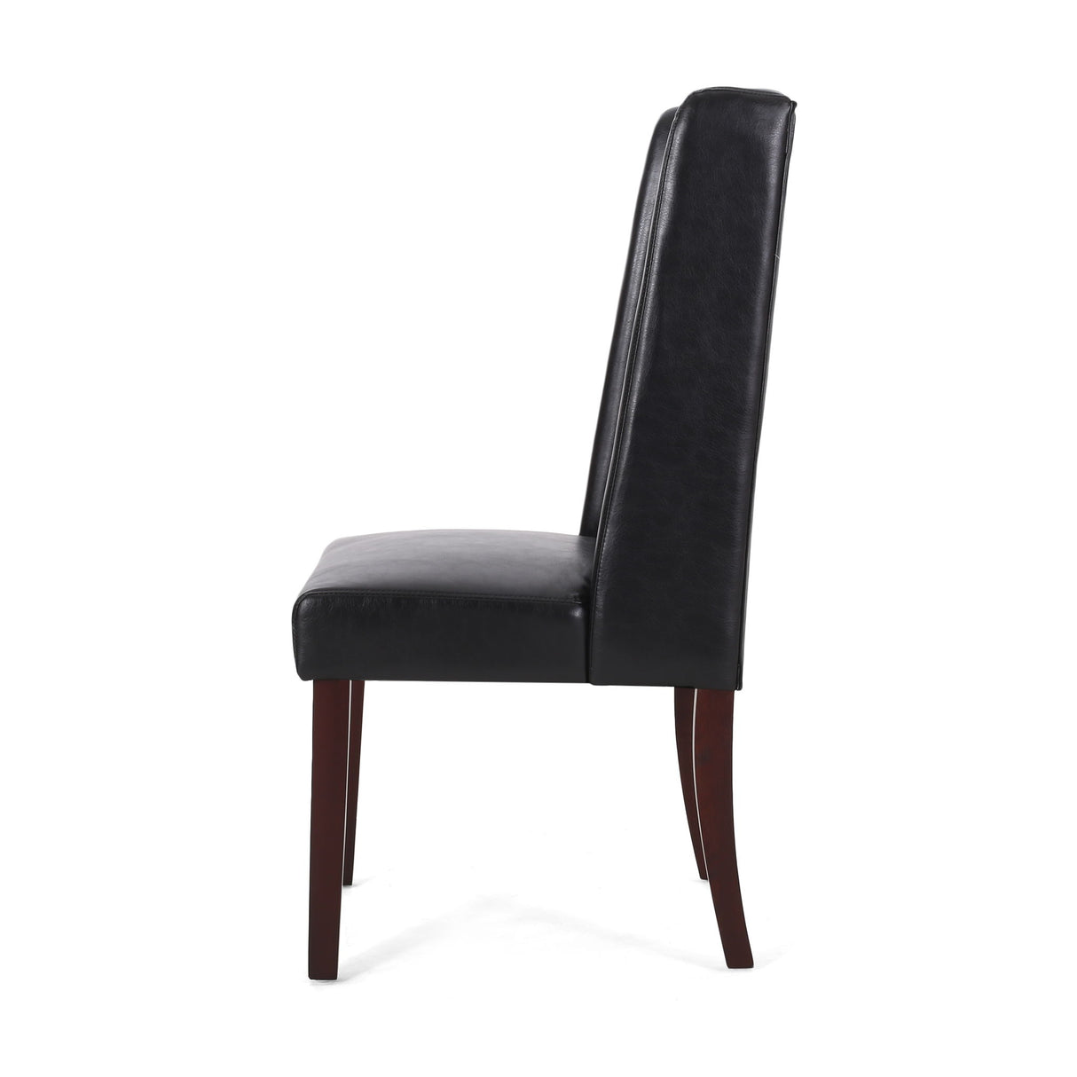 Sophisticated Tufted Dining Chair With High Back Design