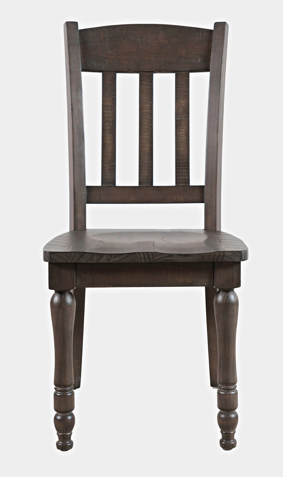 Madison County - Slatback Chair (Set of 2) - Barnwood Brown