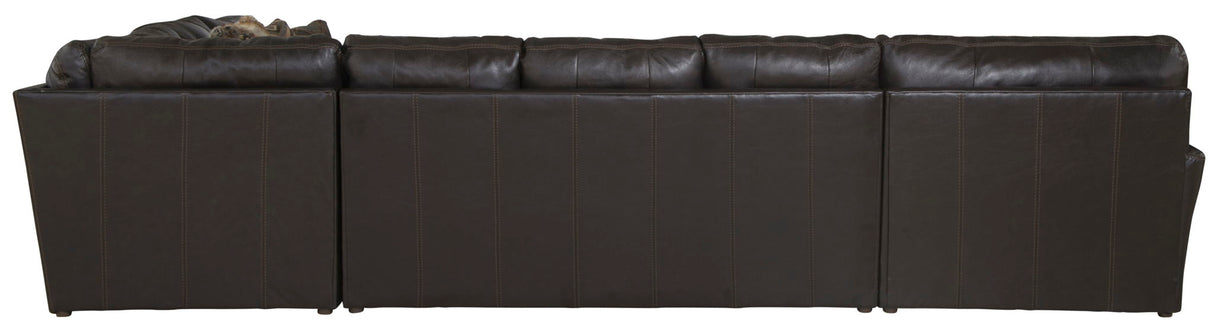 Denali - Italian Leather Match Sectional