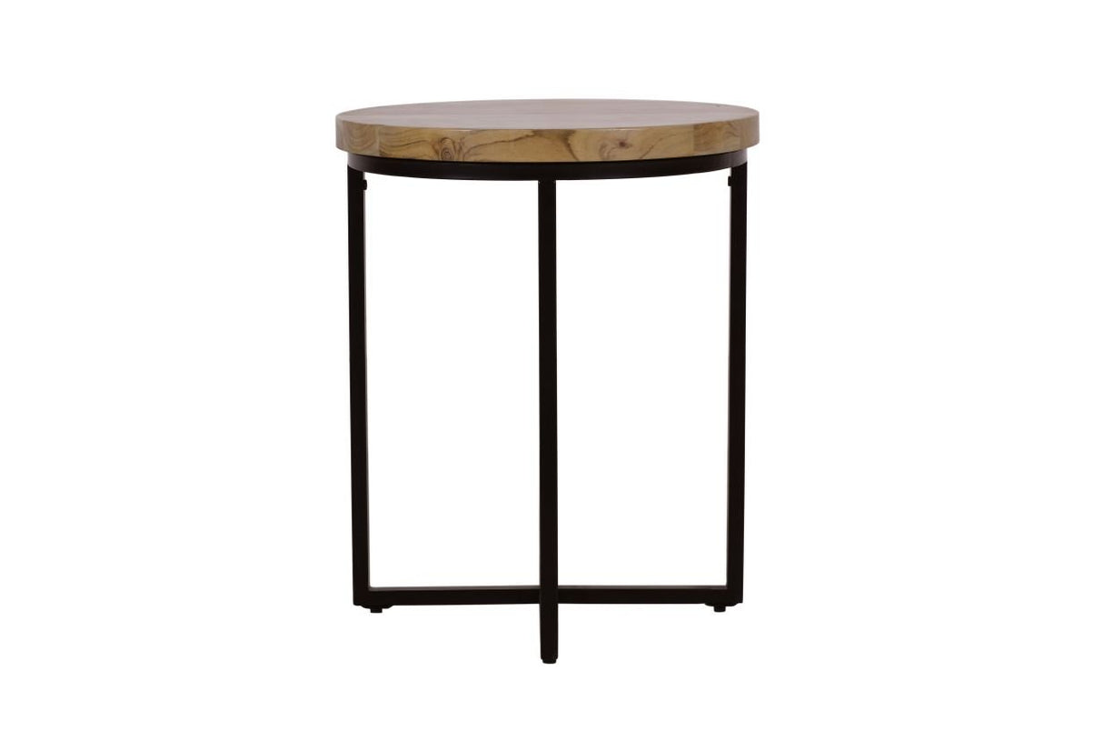 Ames Round End Table