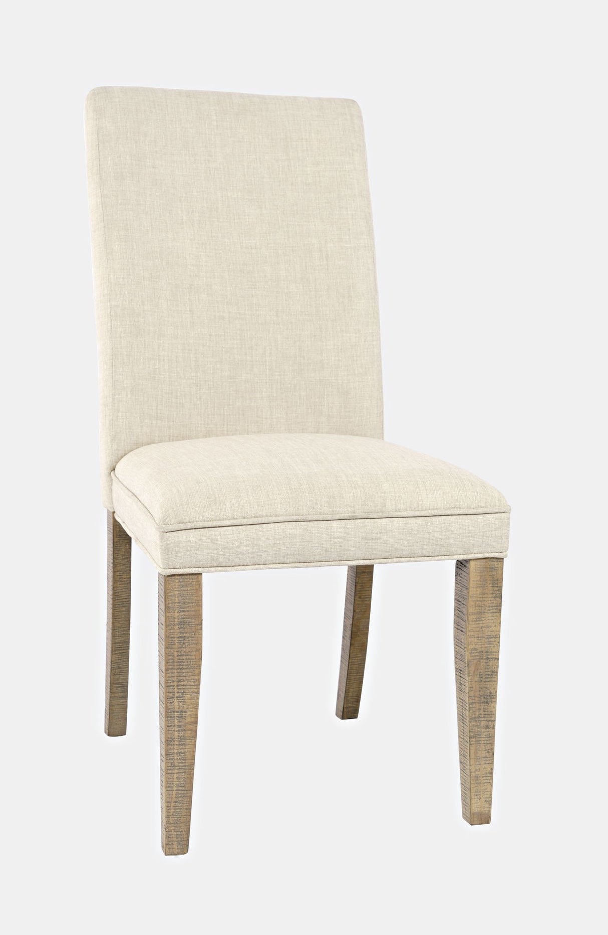 Carlyle Crossing - Upholstered Chair (Set of 2) - Distressed Medium Brown / Beige