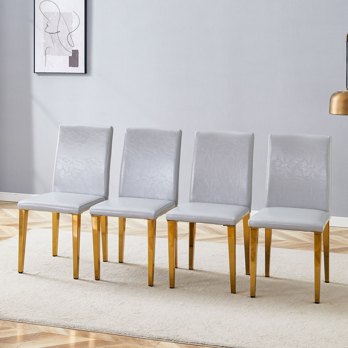 Modern Dining Chairs With Metal Legs