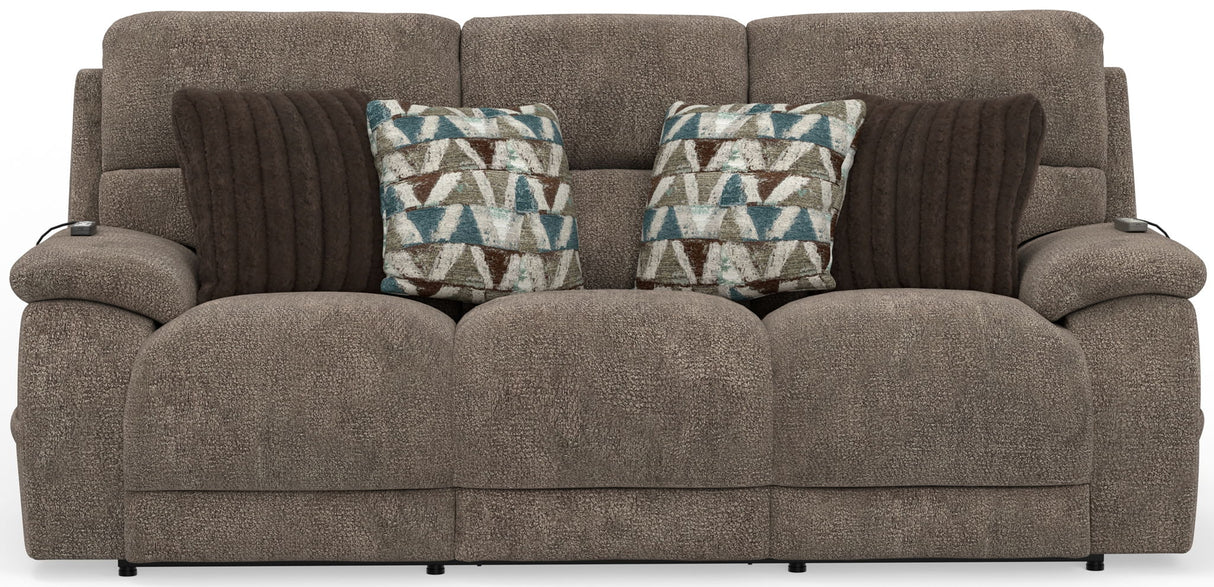 Joya - Power Headrest Power LayFlat Reclining Sofa With CR3 Heat/Massage/Lumbar/ZG