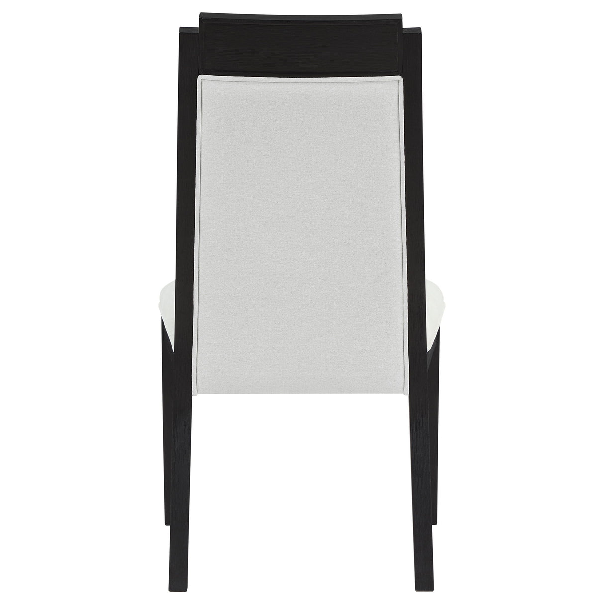 Dining Side Chair (Set of 2) - Black / Ivory