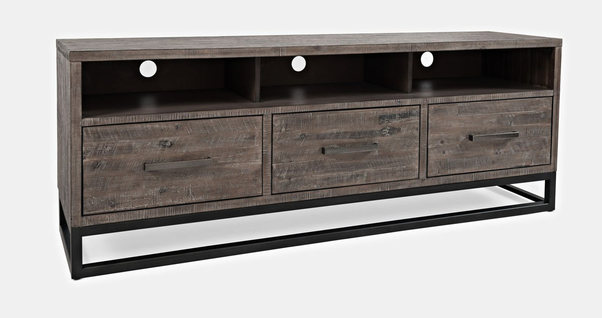 East Hampton - 70" Console - Distressed Gray