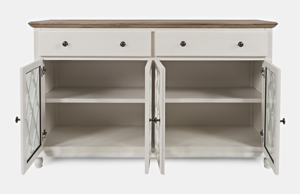 Aurora Hills 4 Door Accent Cabinet