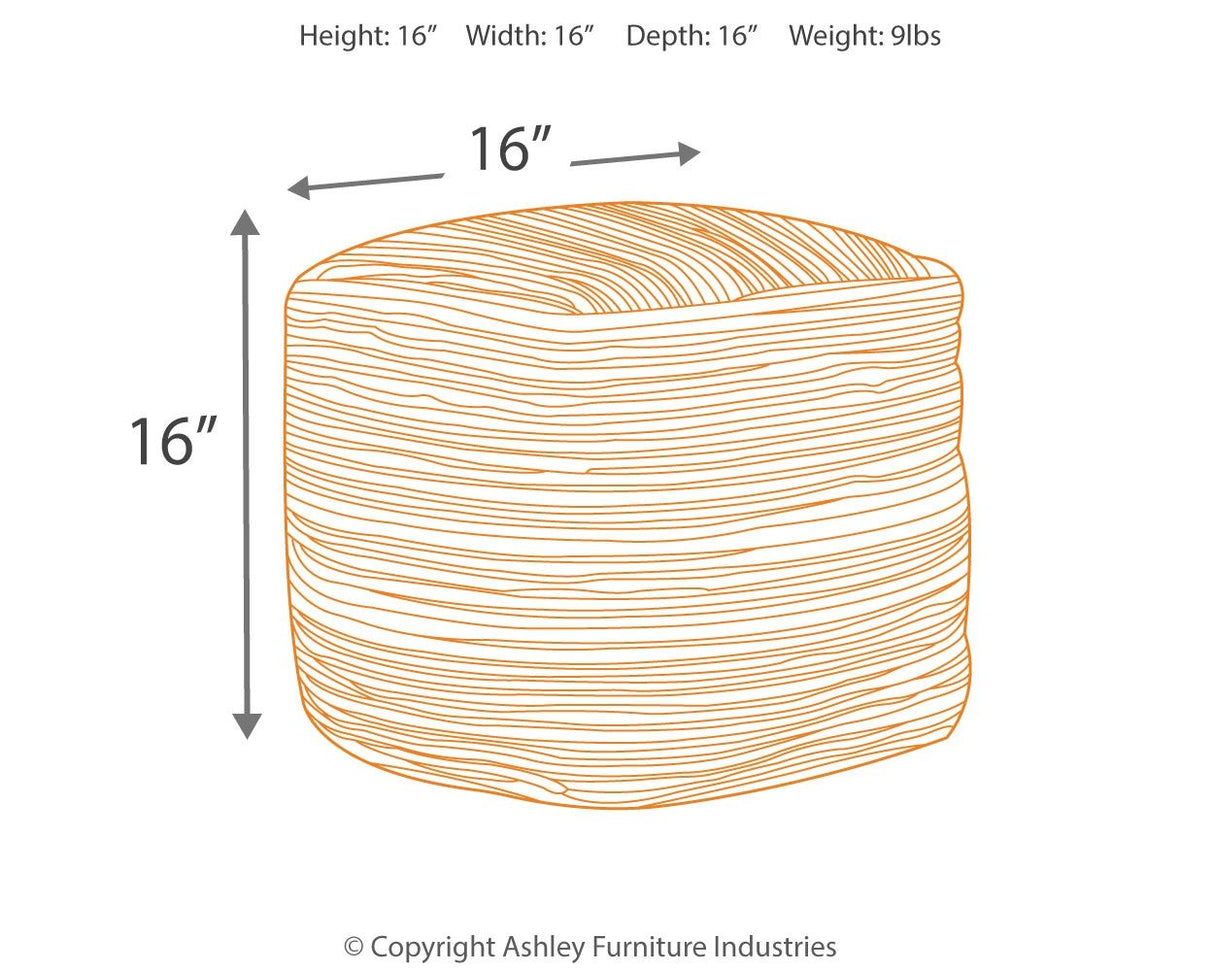 Absalom - Pouf - Denim