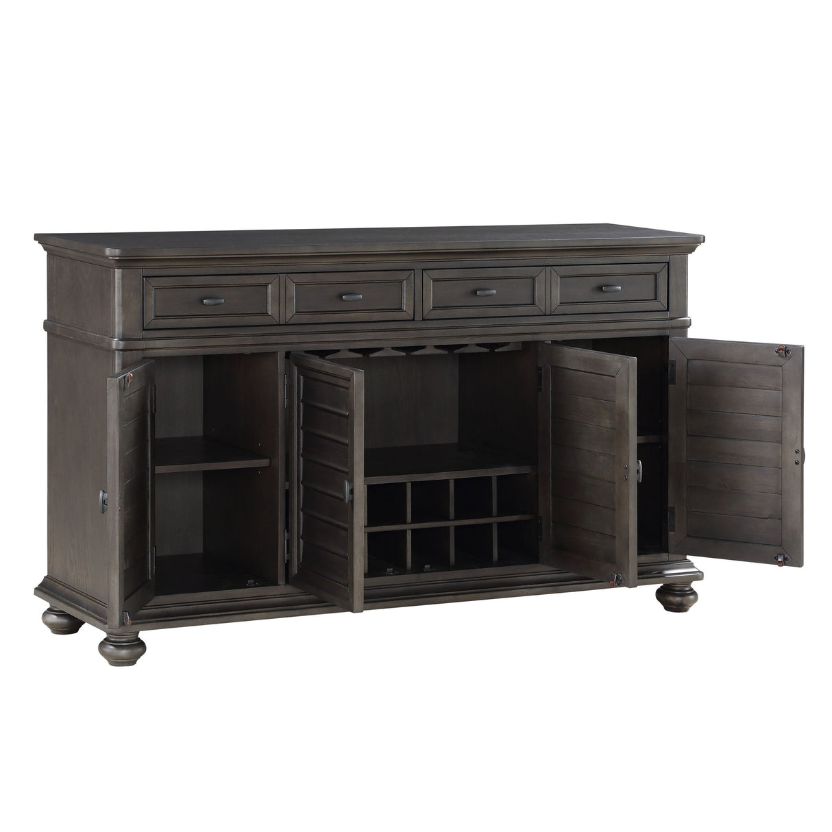 Linnett - Server - Dark Brown