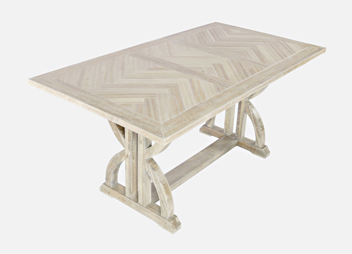 Fairview - 7 Piece Counter Set - Ash / Beige