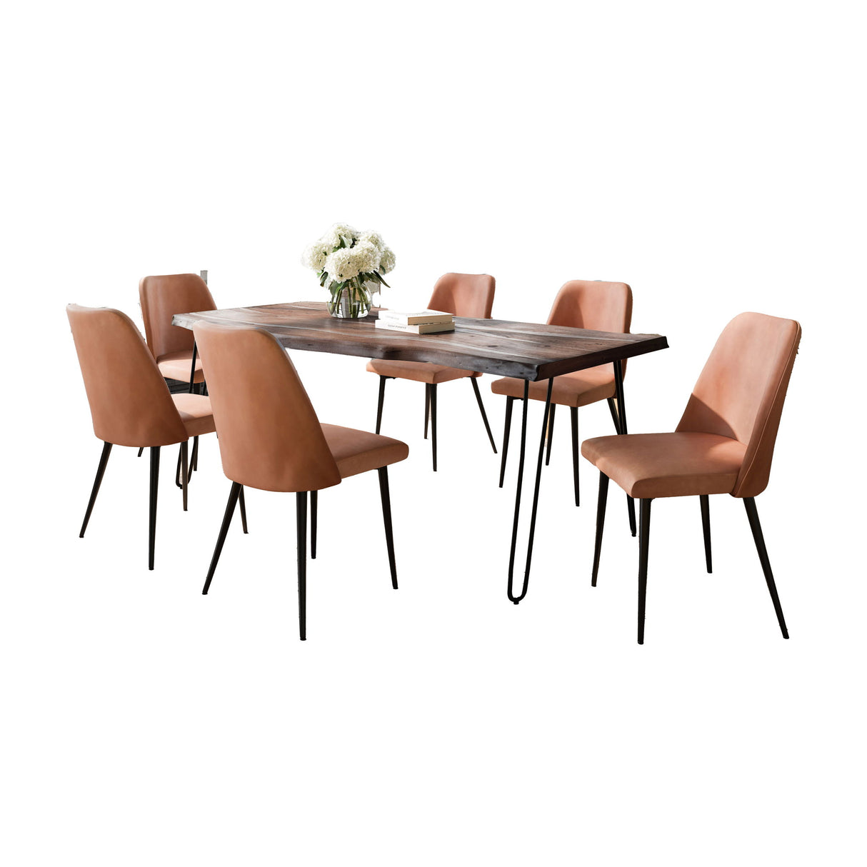 Nature's Edge - Dining Set - Slate