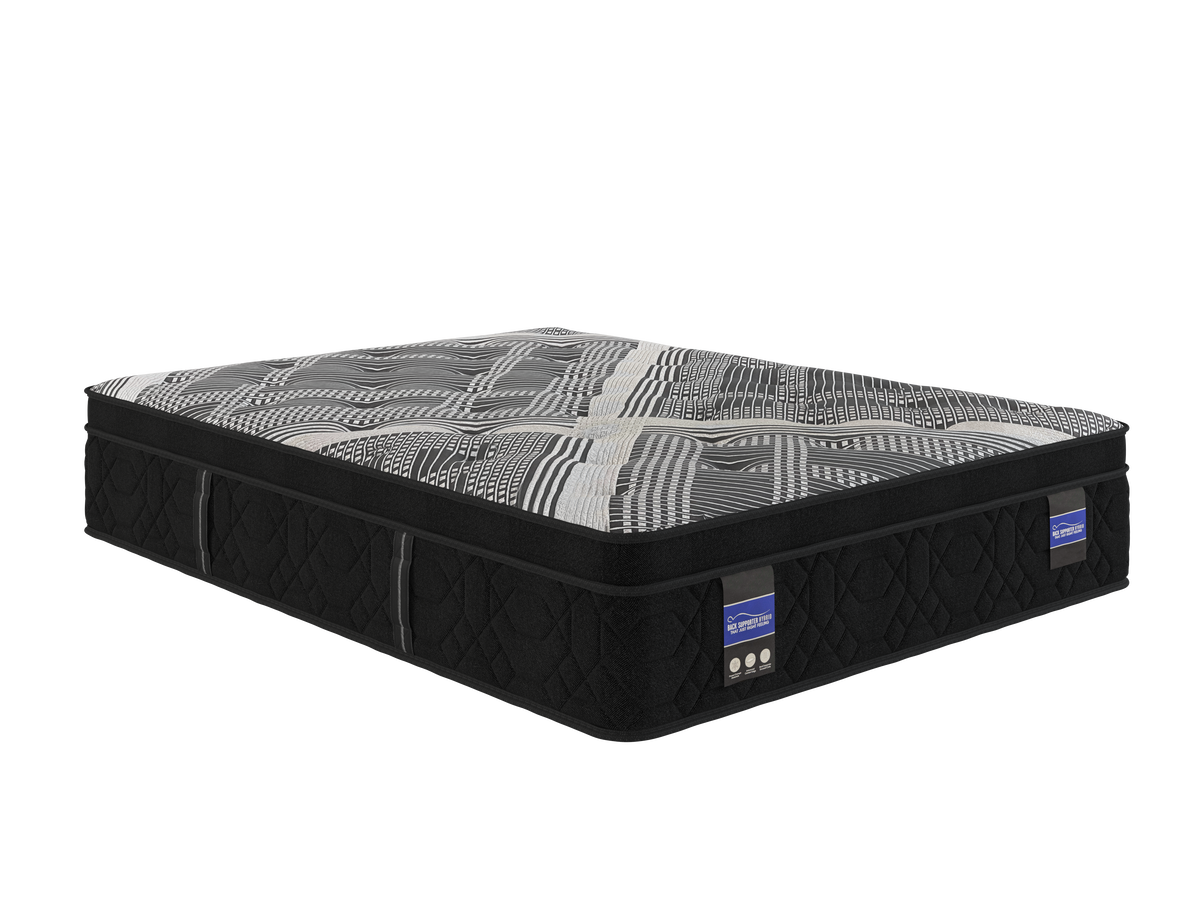 Francesca Plush Euro-Top mattress angled view