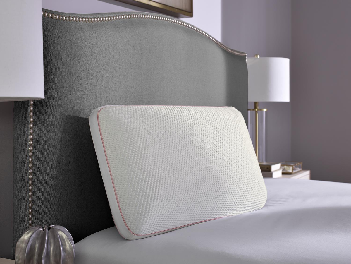 Sleeptone Cool Control Pillow dual zone diagram