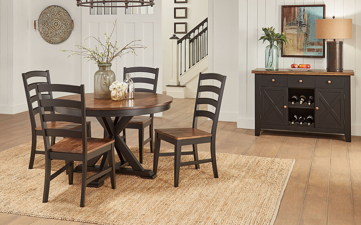 Stormy Ridge Oval Extension Dining Table