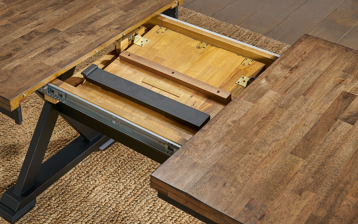 Stormy Ridge Butterfly Trestle Table