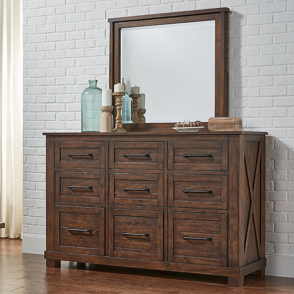 Sun Valley 9-Drawer Dresser