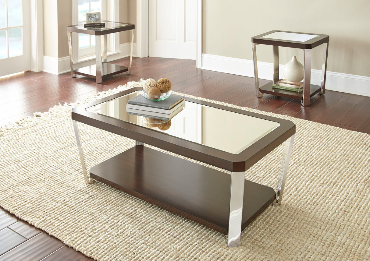Truman - Cocktail Table - Brown