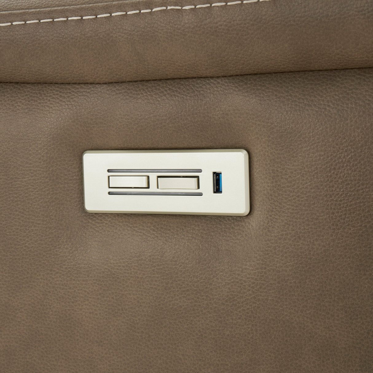 Adelaide - Dual Power, Zero Gravity Recliner - Brown