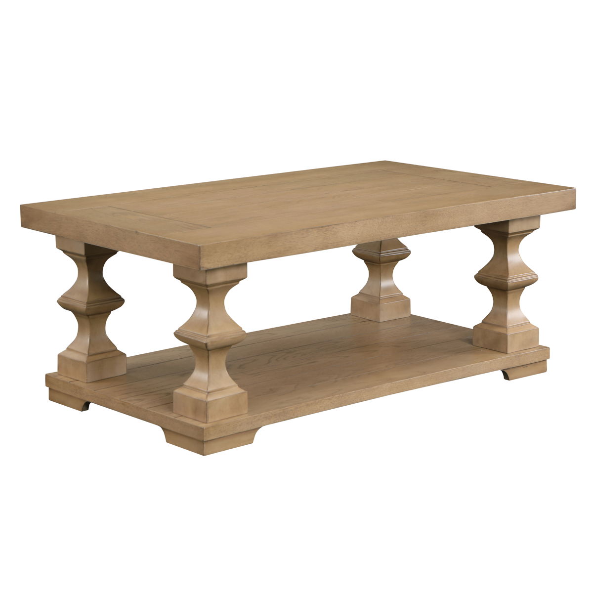 Dory - Coffee Table With Casters - Sand - Sand