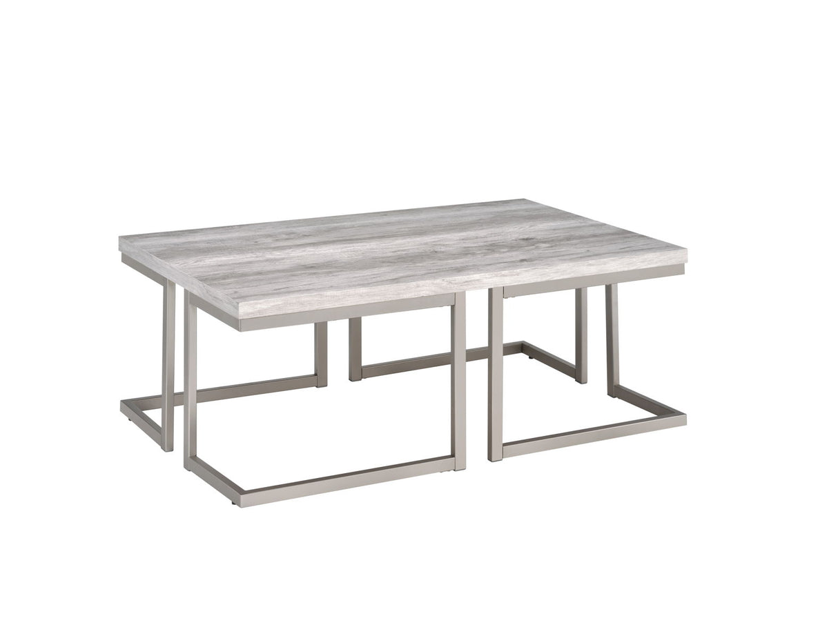 David - Cocktail Table - White