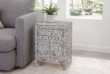 Fowler - Accent Cabinet - Pearl Silver