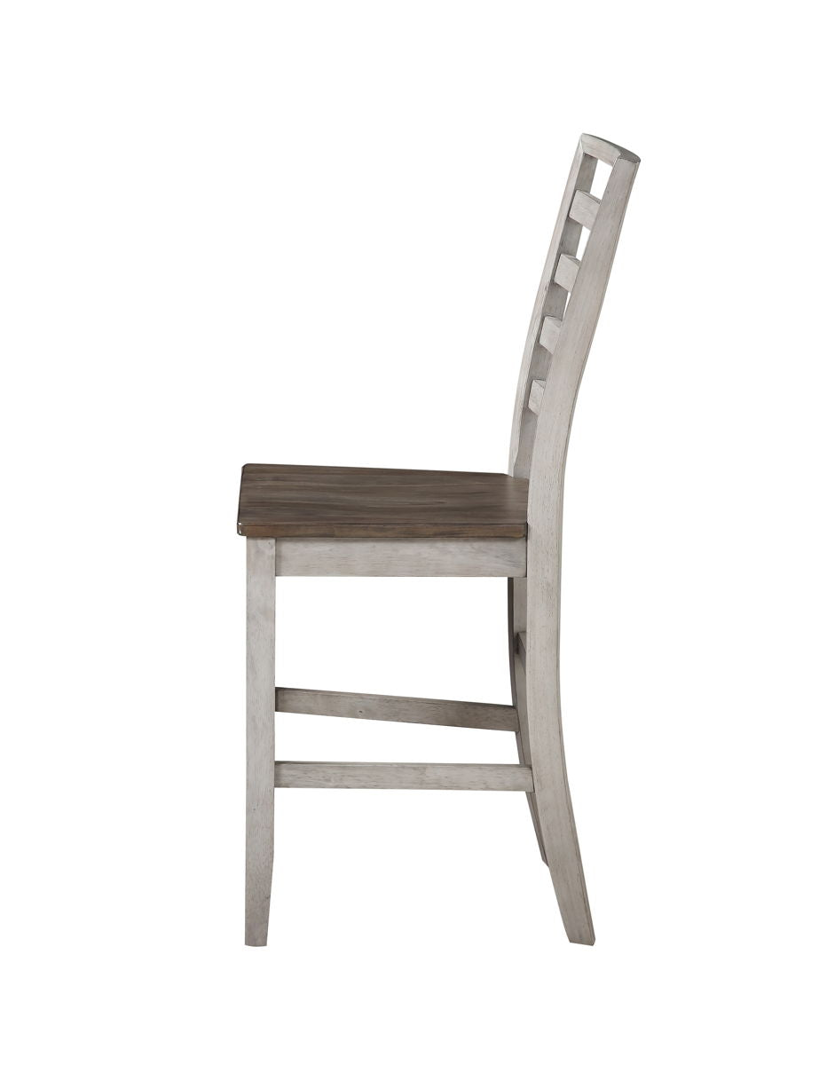 Abacus - Counter Chair (Set of 2) - Dark Brown