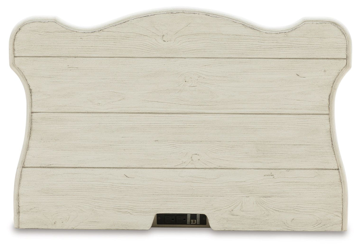 Arlendyne - Three Drawer Night Stand - Antique White
