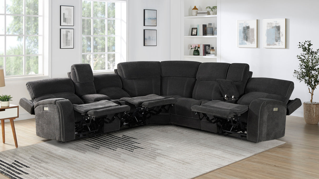 Seattle - 3 Piece Sectional - Gray