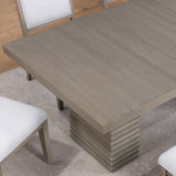 Lily - Dining Table With 18" Leaf - Brown