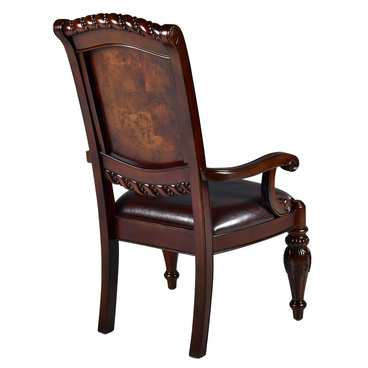 Antoinette - Arm Chair (Set of 2) - Dark Brown
