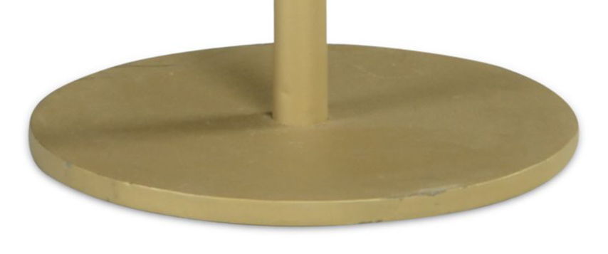 Oceana - Agate Top Round Chairside Table - Blue