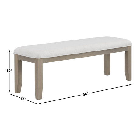 Lily - Bench - Gray