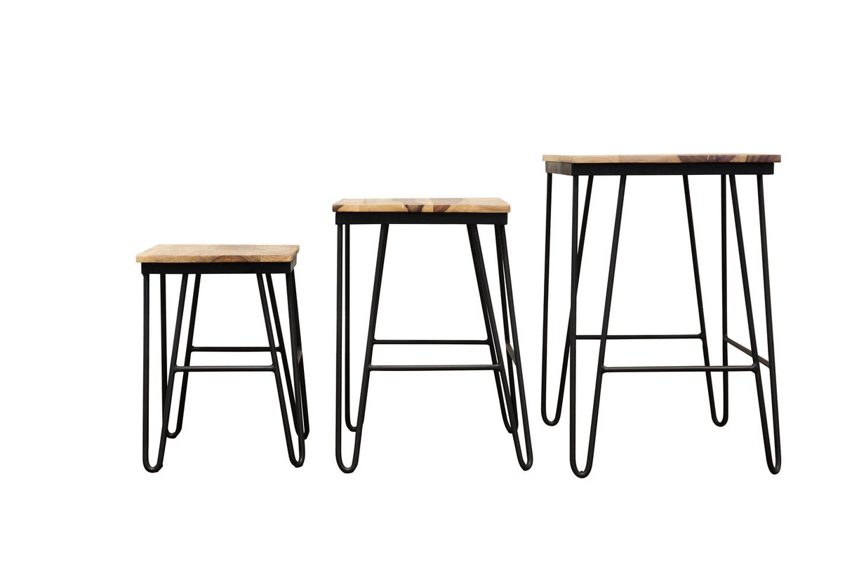 Tristan - Nesting Tables - Light Brown