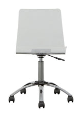 Arthur - Adjustable Swivel Chair - Pearl Silver