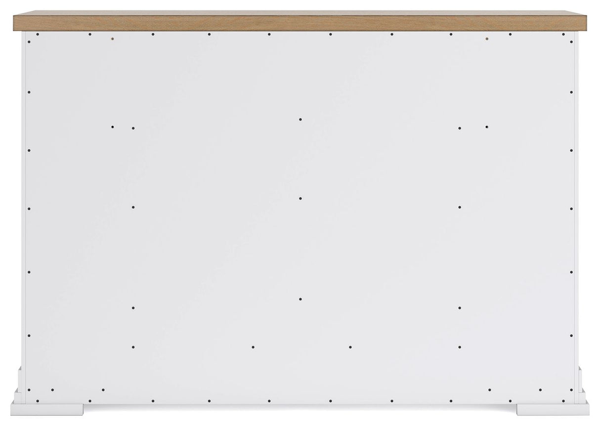 Ashbryn - Dresser - White / Natural