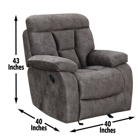 Bogata - Glider Chair - Dark Gray