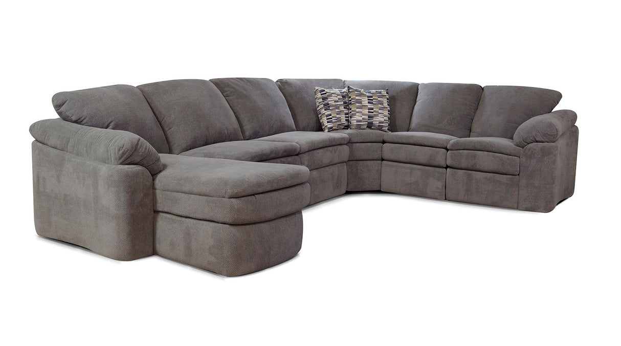 Seneca Falls - 7300 - 5 PC Sectional (With LAF Chaise)