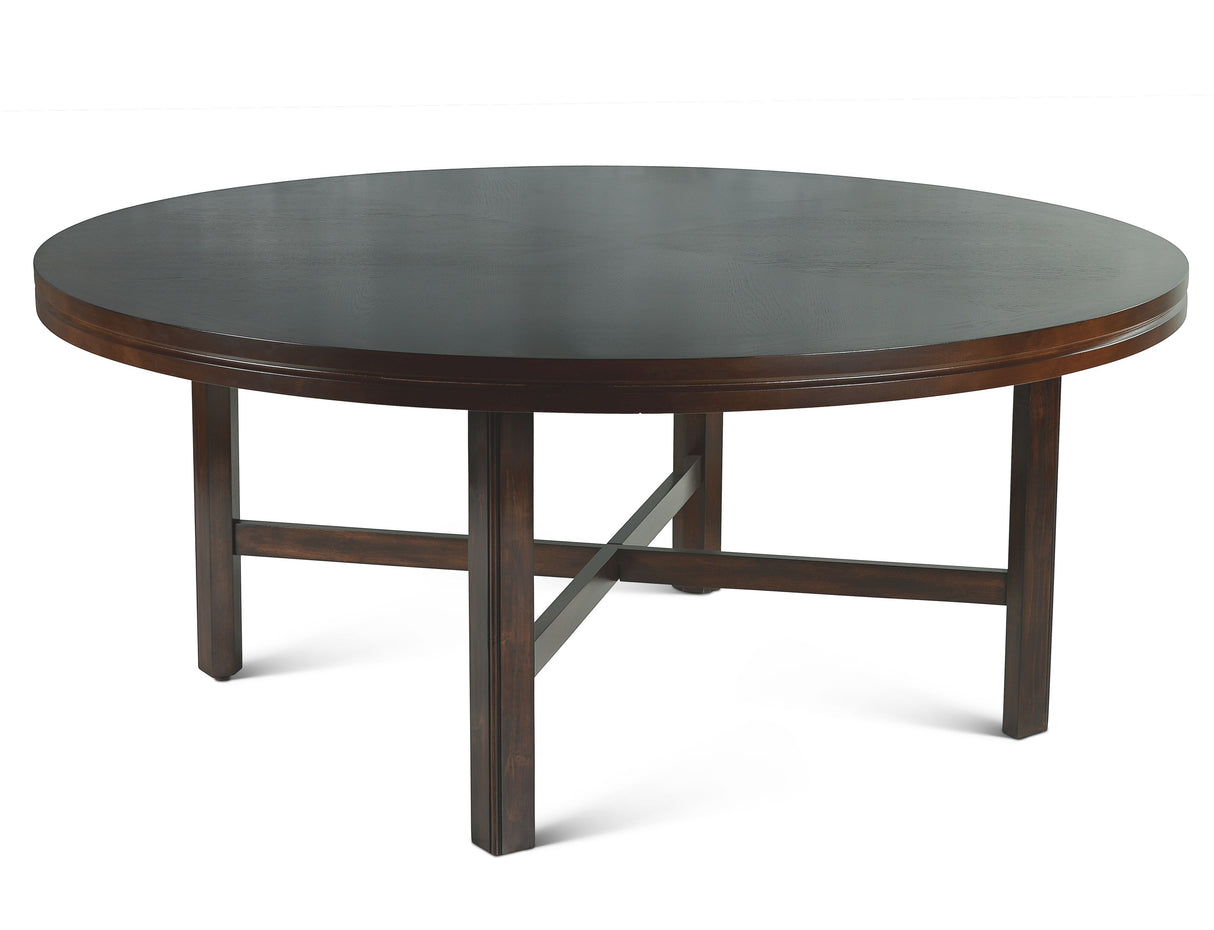 Hartford - Round Dining Table - Dark Brown