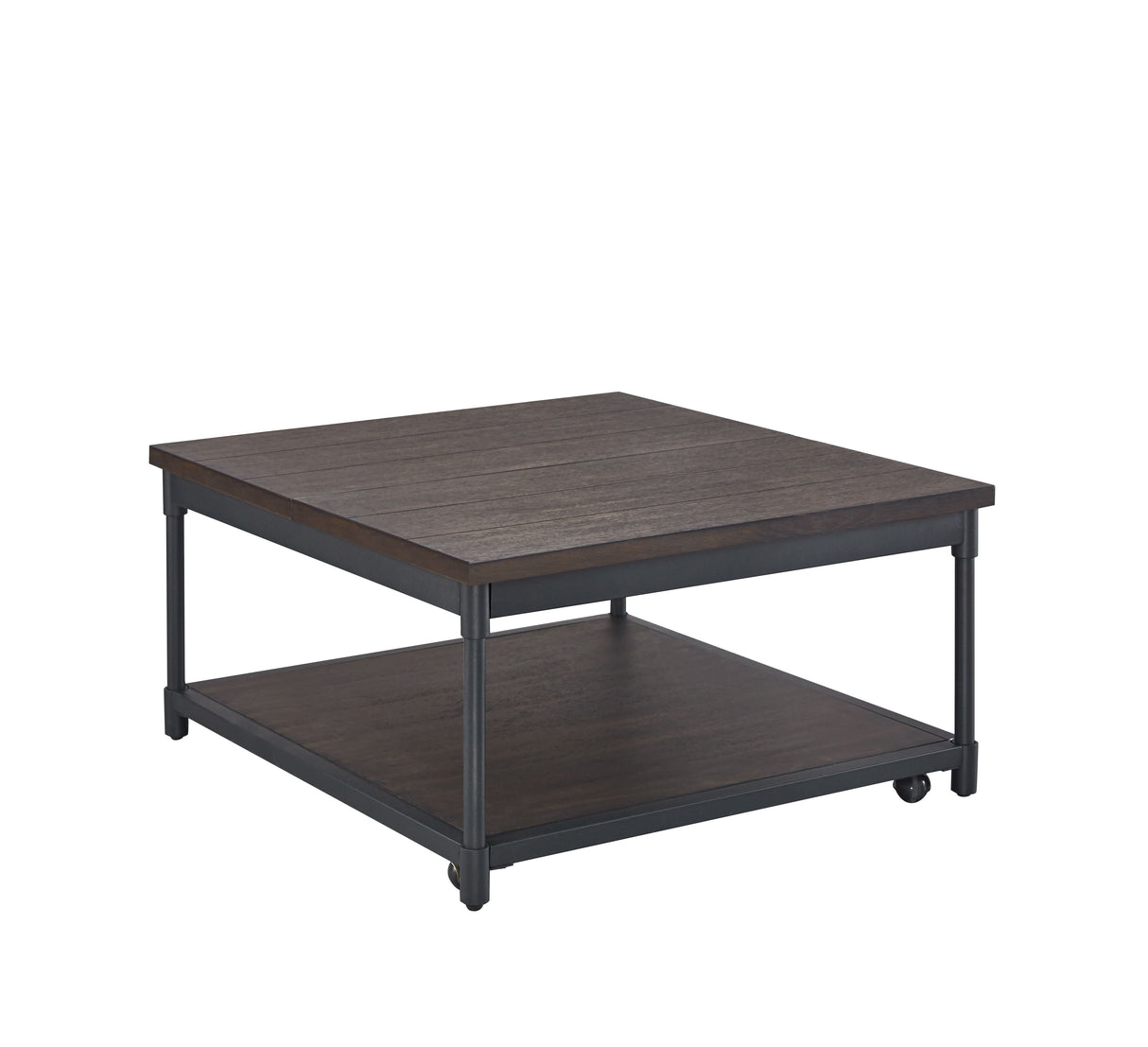 Prescott - Lift-Top Square Cocktail Table - Brown
