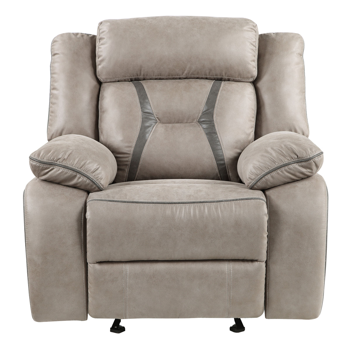 Tyson - Glider Recliner - Pearl Silver