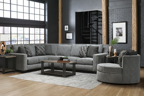 Del Mar - 7K00 - Luckenbach 3 PC Sectional with Nails
