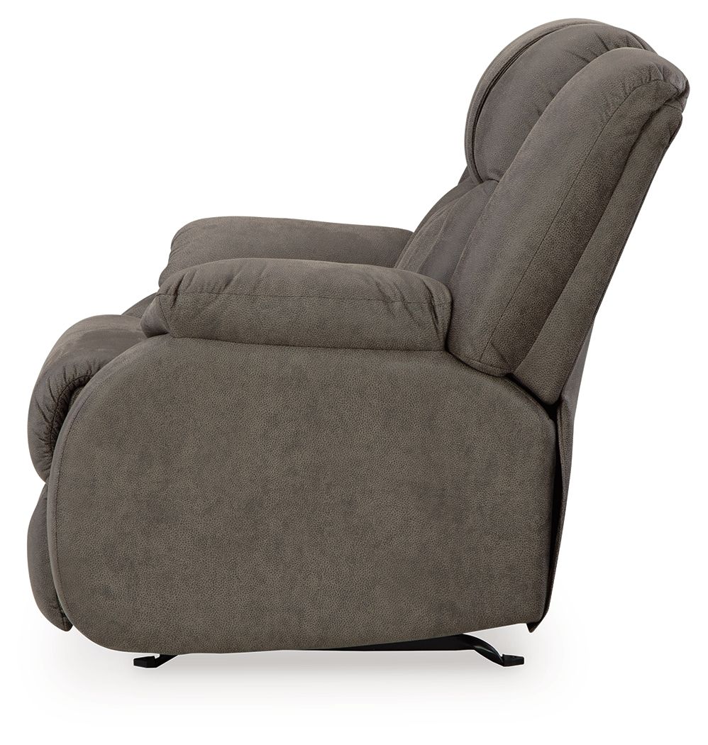 First Base - Rocker Recliner - Gunmetal