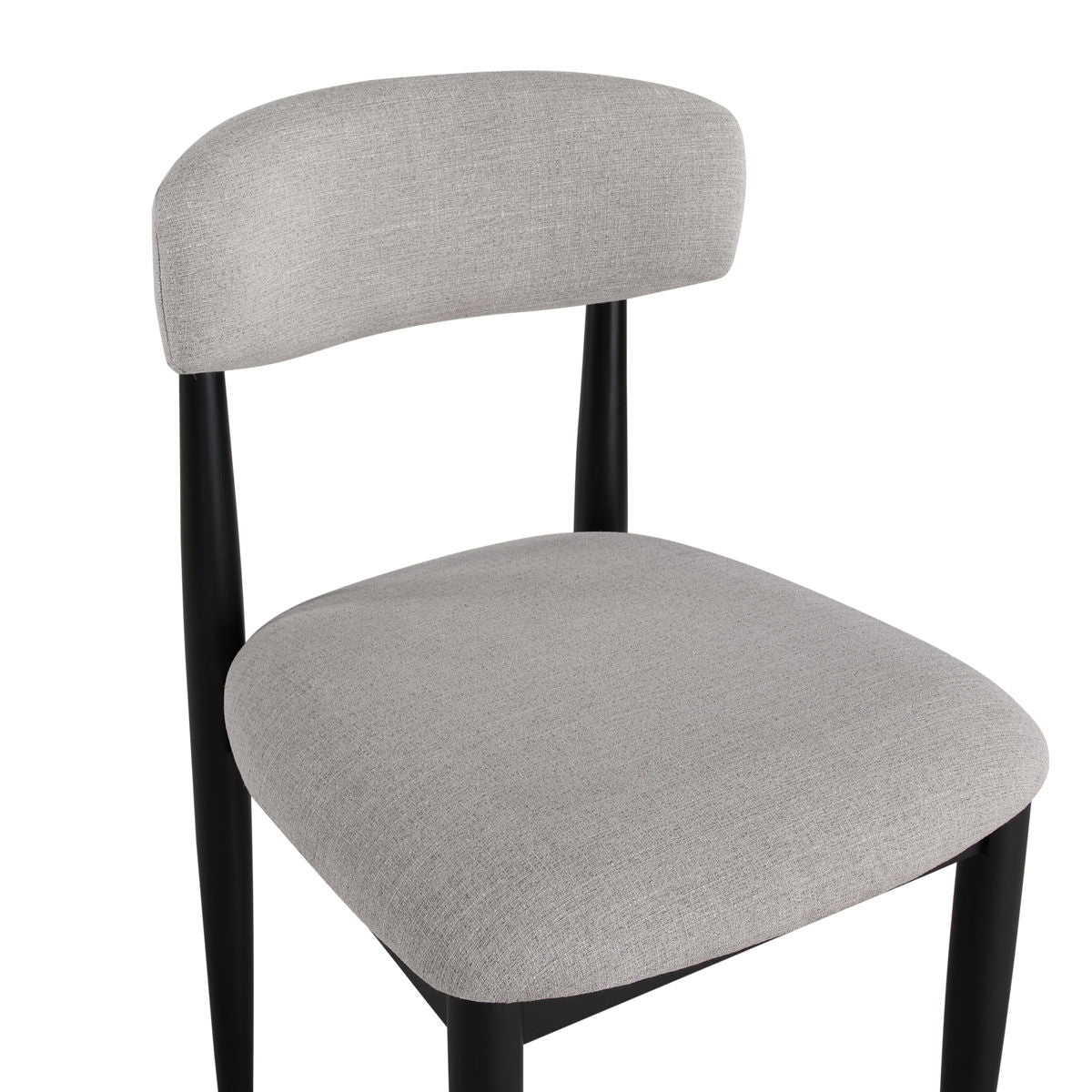 Magnolia - Upholstered Side Chair (Set of 2) - Black / Gray