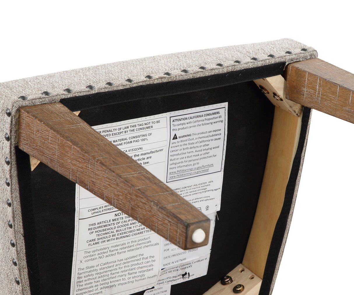 Riverdale - Side Chair (Set of 2) - Oatmeal