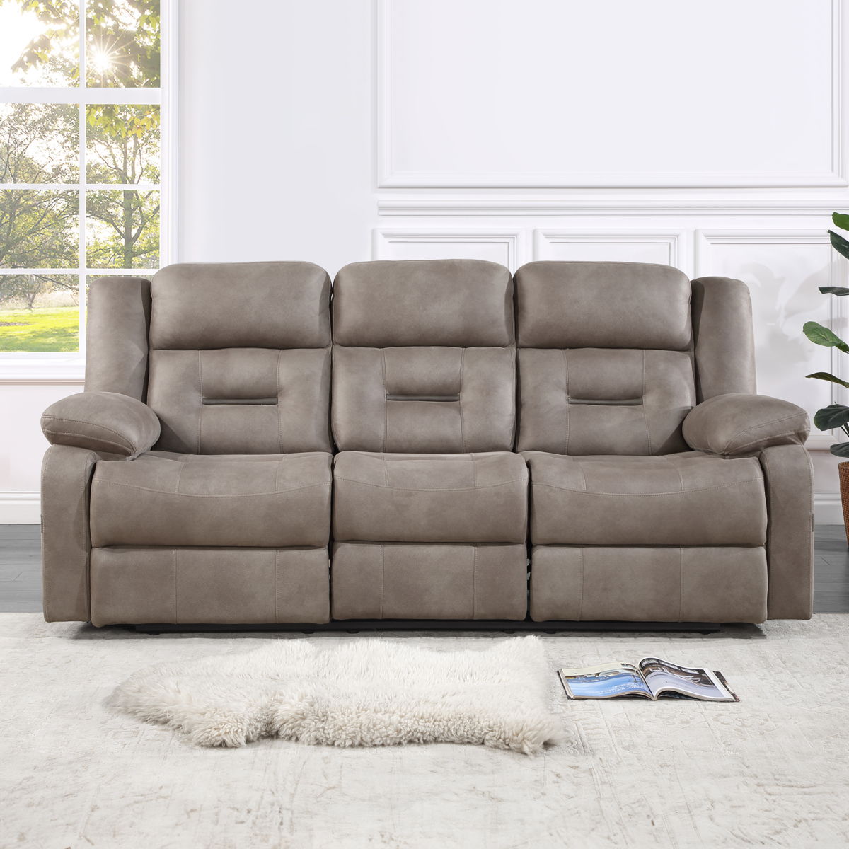 Abilene - Sofa & Loveseat - Brown