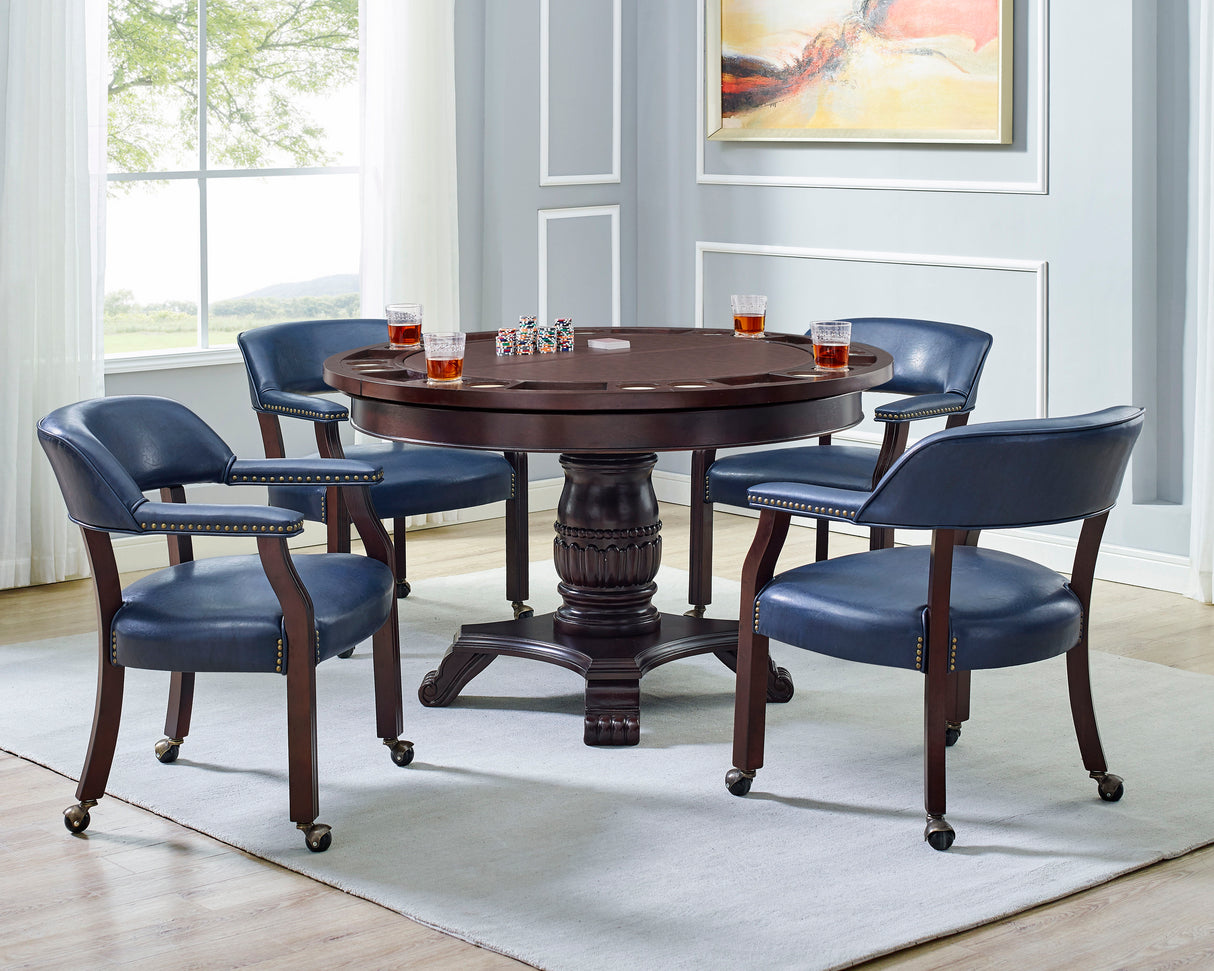 Tournament - Arm Chair With Casters