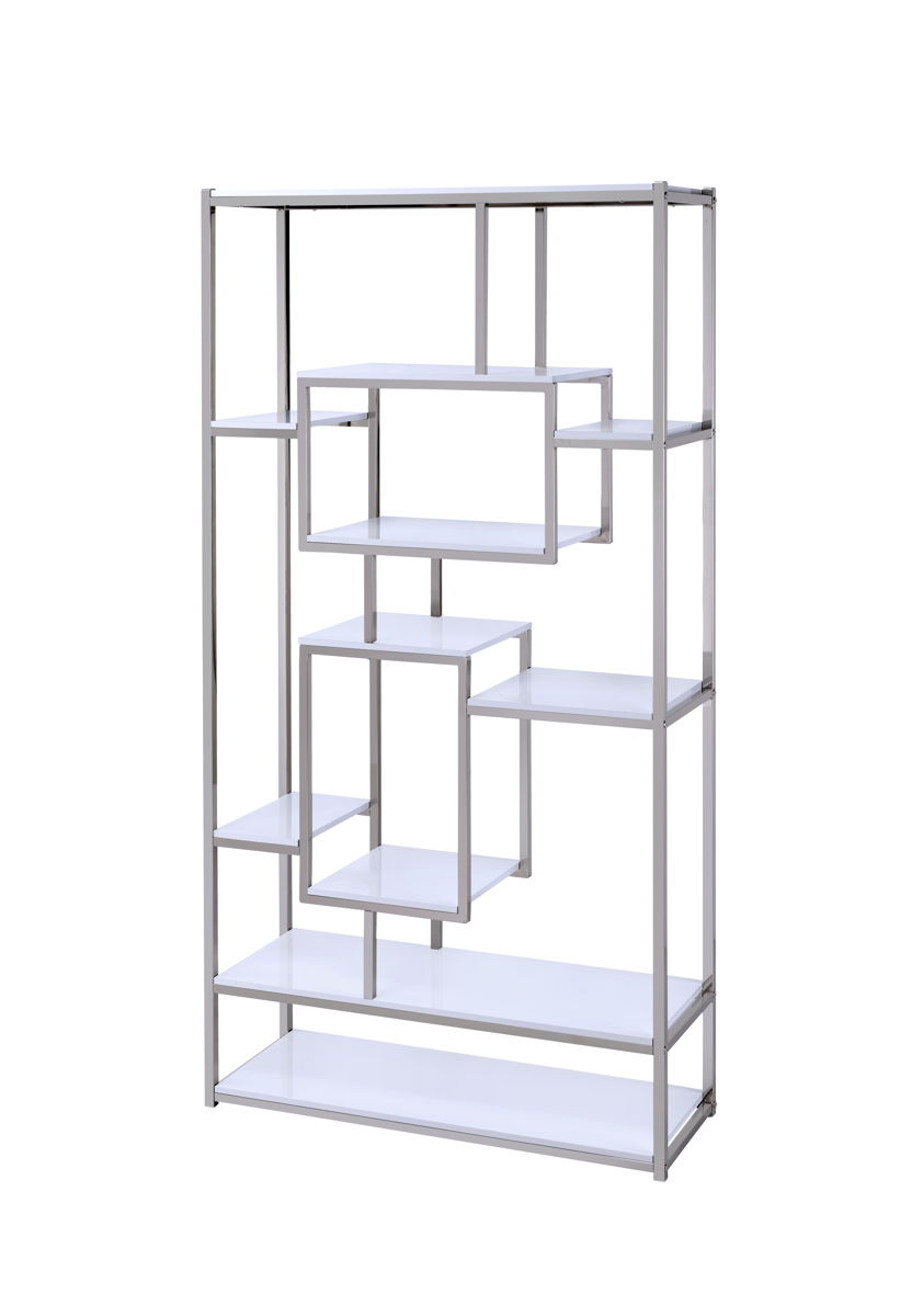 Alize - Bookcase And Desk - White