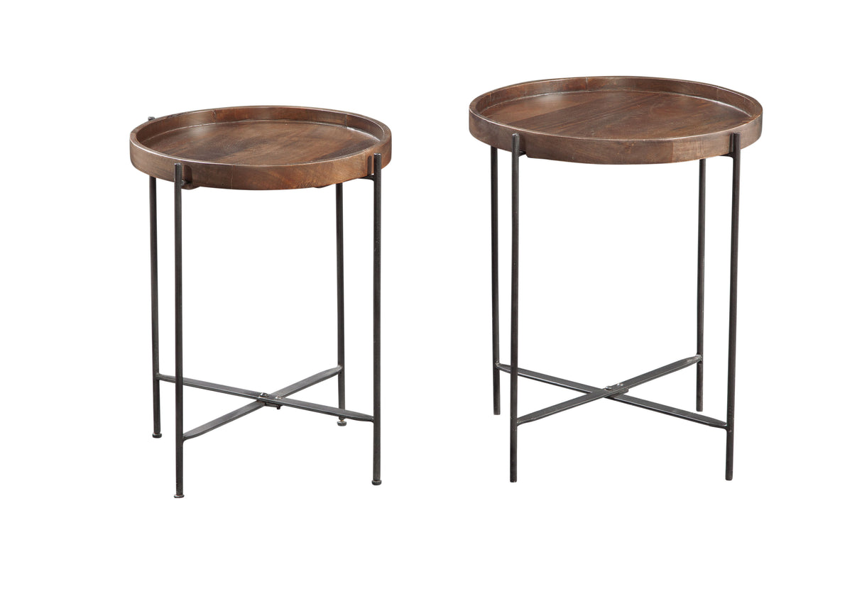 Capri - Nesting Tables - Dark Brown